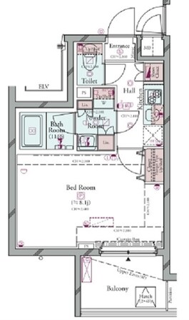 コンシェリア池上THE RESIDENCEの物件間取画像